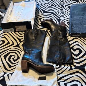 Quince Black Leather Footwear